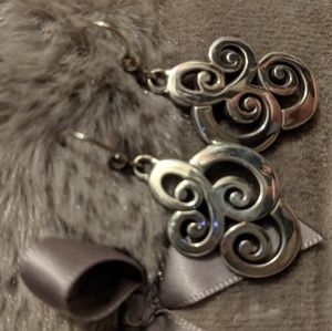 Brighton swirl dangle earrings